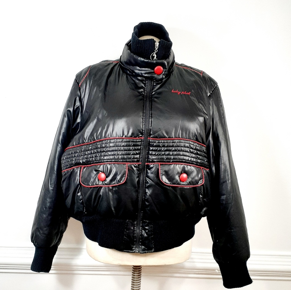 Vintage Y2K Baby Phat Puffer Jacket 4X